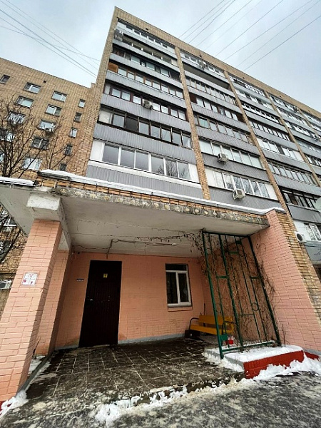 1-я квартира в Реутове на улице Некрасова, дом 2
