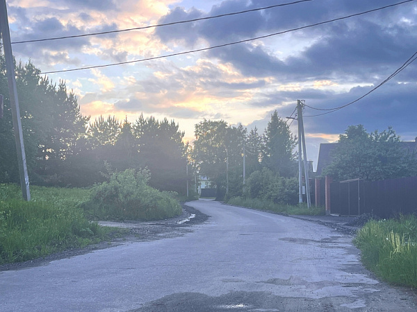 Участок в деревне Русаки