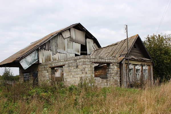 Дом в деревне Столбуново