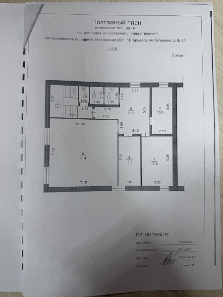 Коммерческое здание на улице Тельмана, дом 13, помещение 1