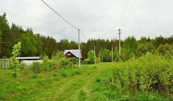 Участок в деревне Пожинская